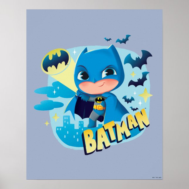 Affiche Cuter than mignon Batman (Devant)