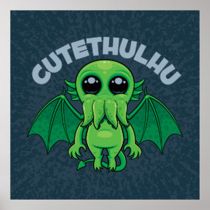 Affiche Cutethulhu