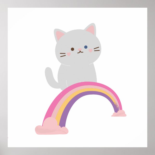 Affiche Cutie Kitten Chat (Devant)