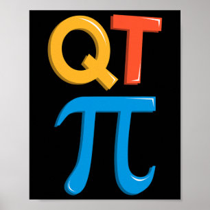 Affiche Cutie Pi Jour Mathématiques Enseignant Mathématici