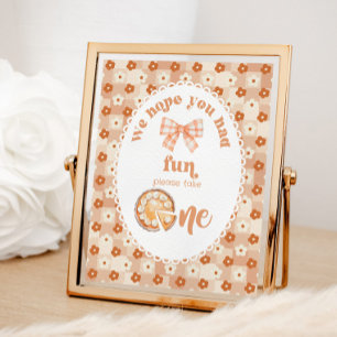 Affiche Cutie Pie Nous espérons que vous avez eu Fun Faveu