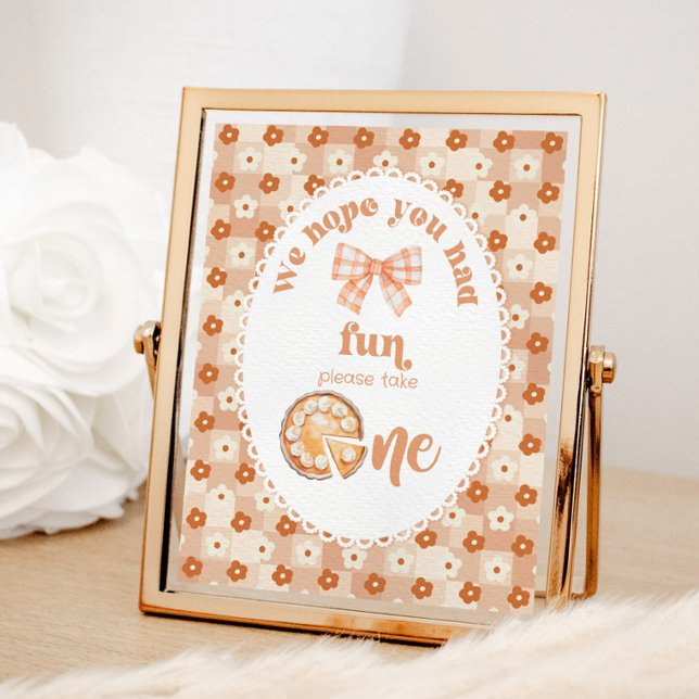 Affiche Cutie Pie Nous espérons que vous avez eu Fun Faveu (Créateur téléchargé)