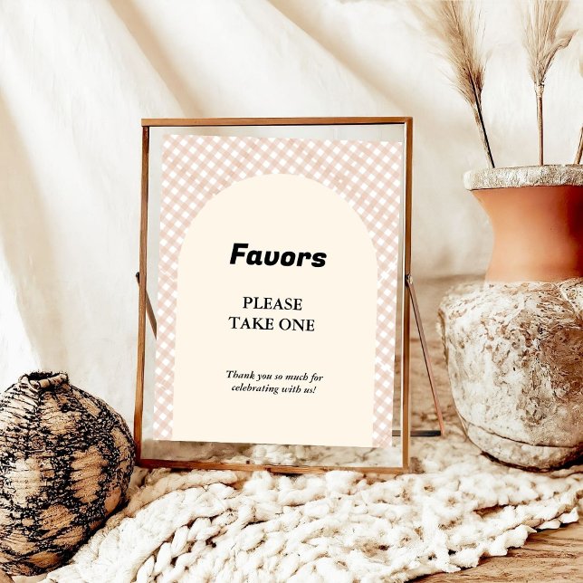 Affiche Cutie Pie Thanksgving baby shower Favoriser signe (Créateur téléchargé)