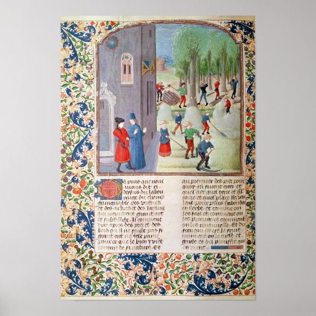 Affiche Cutting Trees and Harvesting (Devant)