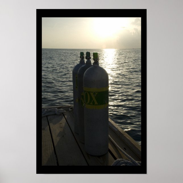 Affiche Cuves Nitrox (Devant)
