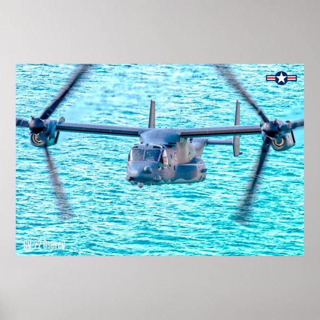 AFFICHE CV-22 OSPREY (Devant)