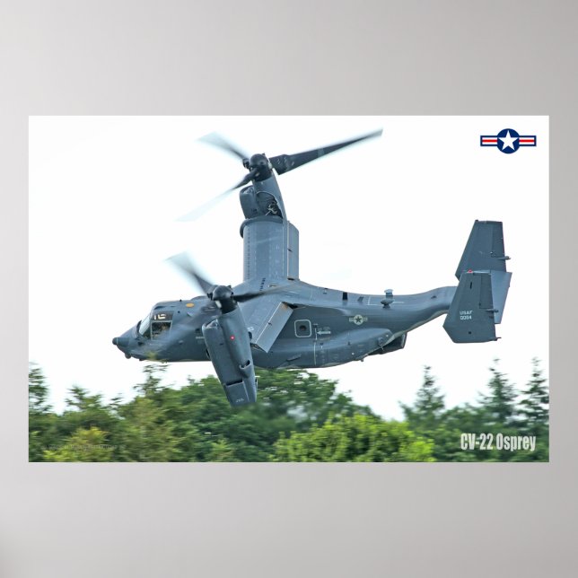 AFFICHE CV-22 OSPREY (Devant)