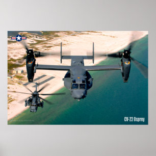 AFFICHE CV-22 OSPREY