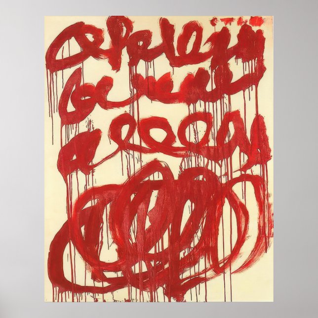 Affiche CY Twombly (30) (Devant)