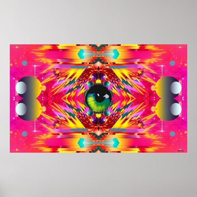 Affiche Cyber Agent sélectionné (Devant)