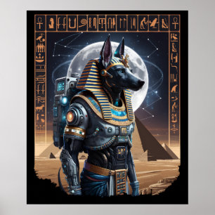 Affiche Cyber Anubis - Ancien Gardien des étoiles