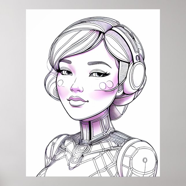 Affiche Cyber compagnon convivial (Devant)