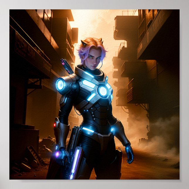 Affiche Cyber Fox (Devant)