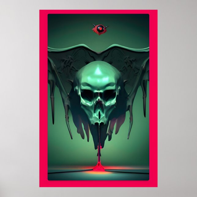 Affiche Cyber-Sigil des nouveaux codeurs de Dracula (Devant)