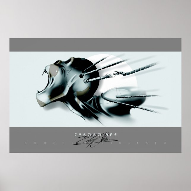 Affiche Cyborg Ape (Devant)