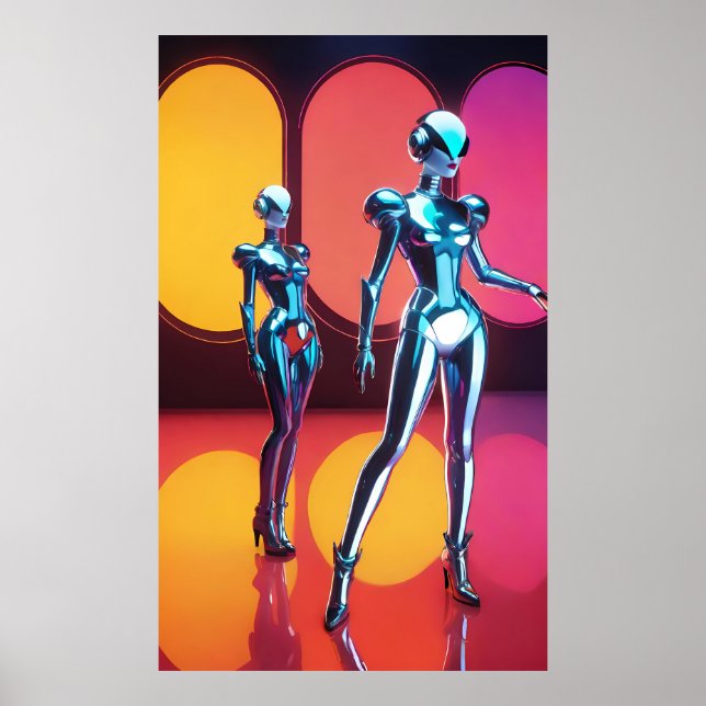 Affiche Cyborg Party Girls III (Devant)