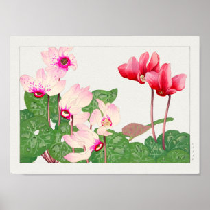 Affiche Cyclamen par Tanigami Konan