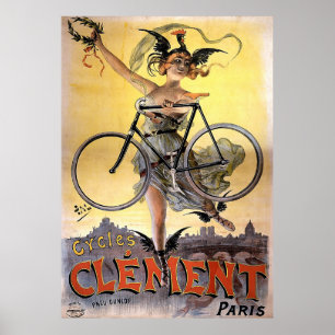 Affiche Cycles Clément Vélo