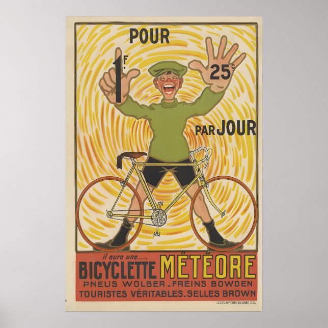 Affiche Cycles Meteore (Devant)