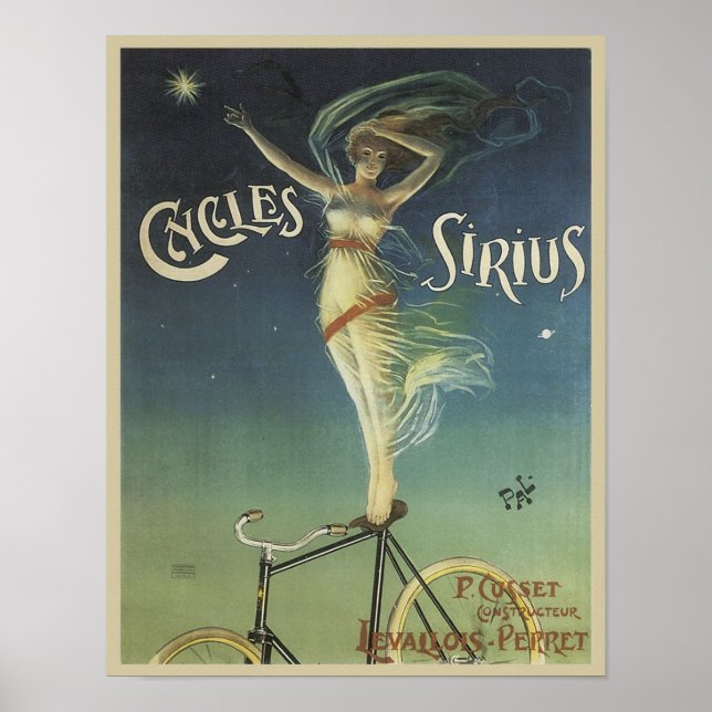 Affiche Cycles Sirius (Devant)