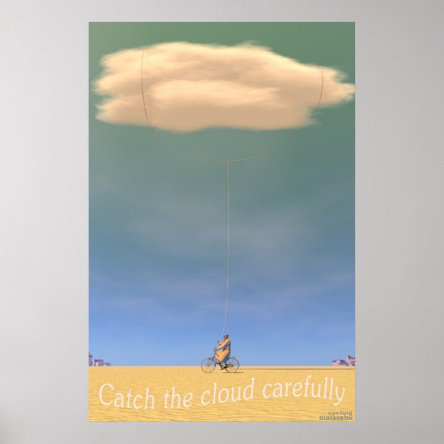 Affiche cycliste (Devant)