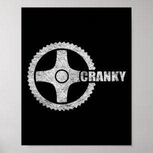 Affiche Cyclistes crank vélo cyclisme vélo crank crank