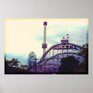 Affiche Cyclone de Coney Island