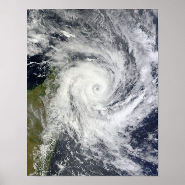Affiche Cyclone tropical Bingiza (Devant)