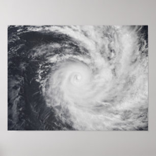 Affiche Cyclone Zoe dans l'océan Pacifique Sud