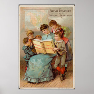 Affiche Cyclopédie des gens de l'univers du savoir Advert