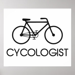 Affiche Cycologiste Cycle cycliste