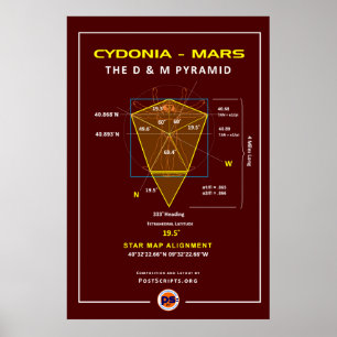 Affiche Cydonia-Mars: D&M Pyramid