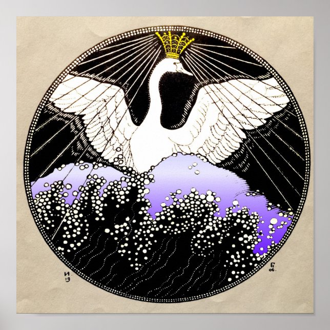 Affiche Cygne blanc de Tsar Saltan (Devant)