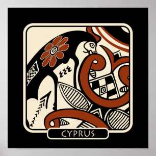 Affiche cyprus pottery shard