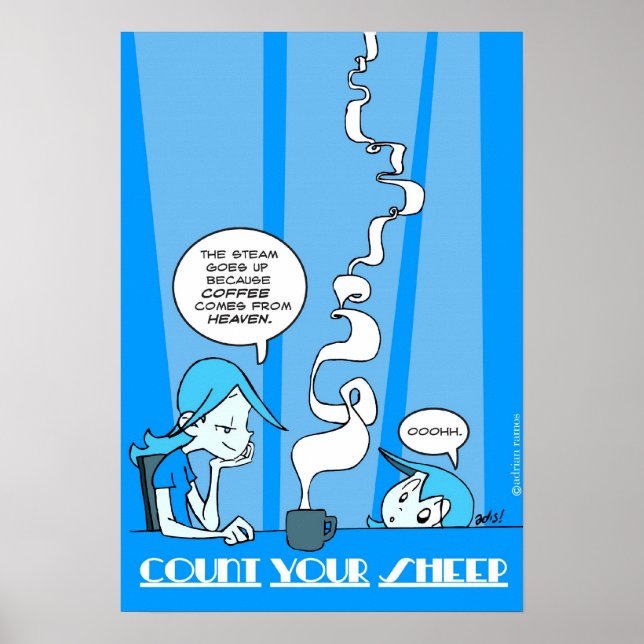 Affiche CYS-Café Vient Du Ciel (Devant)