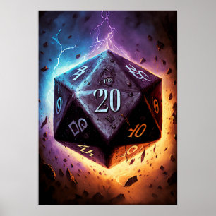Affiche D20 De Storm