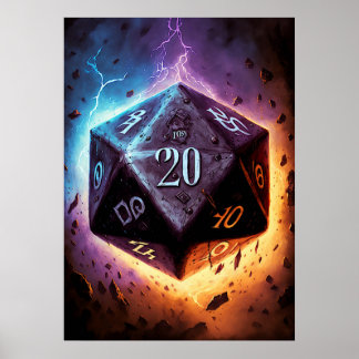 Affiche D20 De Storm