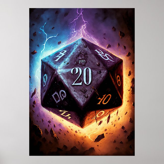 Affiche D20 De Storm (Devant)