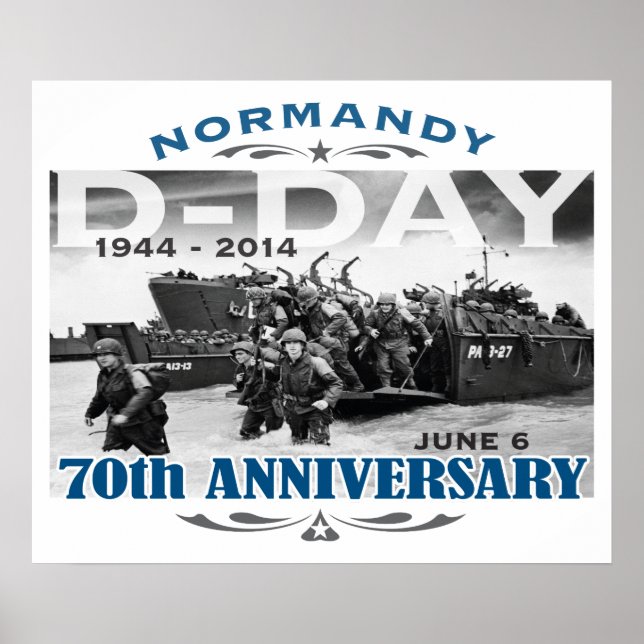 Affiche D-Day 70th Anniversary Battle of Normandy (Devant)