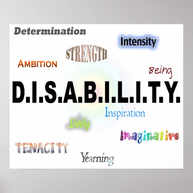 AFFICHE D.I.S.A.B.I.L.T.Y. (Devant)
