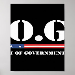 Affiche D.o.g.e. Département de l'Efficacité du Gouverneme