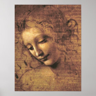 AFFICHE DA VINCI - LA SCAPIGLIATA