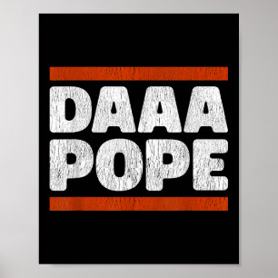 Affiche Daaa Pope - Drôle Habemus Papam Chi Leo Xiv Chicag