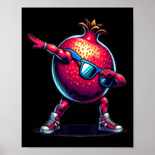 Affiche Dab Dance Grenade Drôle Danser Danser Dabbing Frui