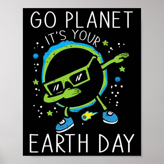 Affiche Dab Earth Solaire Eclipse Go Planet Your Earth D (Devant)