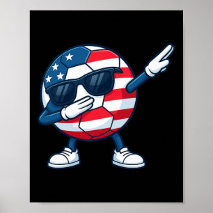 Affiche Dabbing Football Américain Ll Garçons Hommes Femme