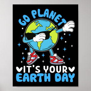 Affiche Dabbing Jour des terres Enfants Toddler Garys Jote