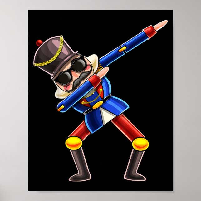 Affiche Dabbing Nutcracker Christmas Costume Nutcracker Gi (Devant)