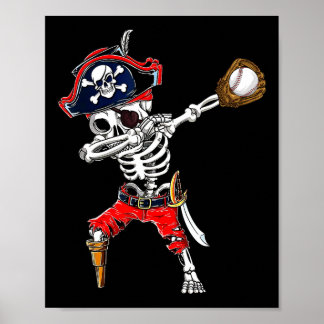 Affiche Dabbing Skeleton Pirate And Sell Ll Halloween Cost