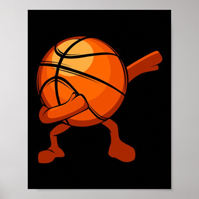 Affiche Dabbing Sketll Drôle de jeu de légendes de joueur  (Devant)